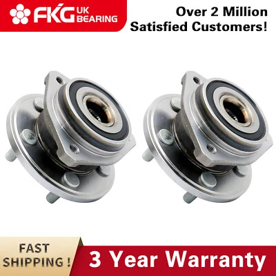 (2) Conjunto de buje de cojinetes de rueda delantera para Jeep Grand Cherokee Wrangler 4x4 513084 Foto 1 de 4