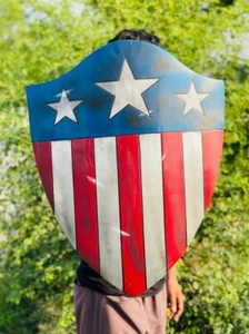 Capitán América Primer Vengador Escudo Batalla Daño Capitán América Calentador 24" - Imagen 1 de 7