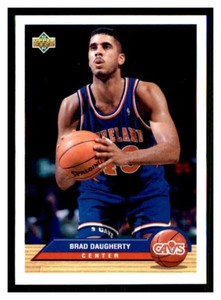 1992-93 Upper Deck McDonald's #P7 BRAD DAUGHERTY Cleveland Cavaliers