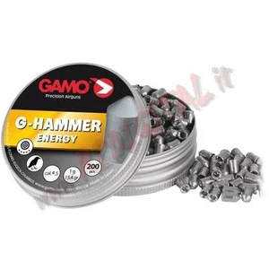 3 CONF PIOMBINI GAMO HAMMER ENERGY 1G DIABOLO CAL 4.5mm CARABINA LUNGHE DISTANZE - Foto 1 di 1