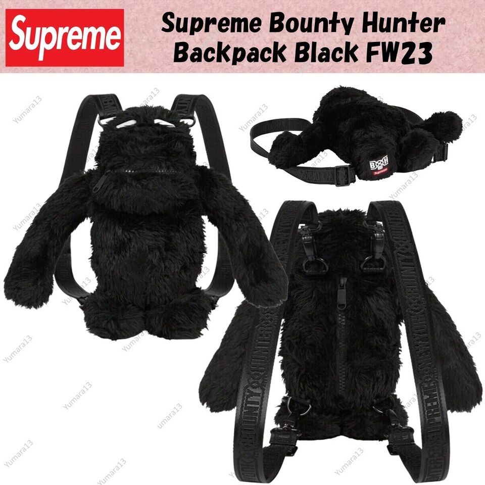 Supreme Bounty Hunter Backpack Black FW23 Brand New | eBay