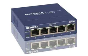 NETGEAR 5-Port Gigabit Ethernet Unmanaged Switch (GS105NA) - Gray - Picture 1 of 1