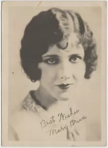 Mary Brian Vintage 1920s era 5x7 Fan Photo - Filmstar - Bild 1 von 2