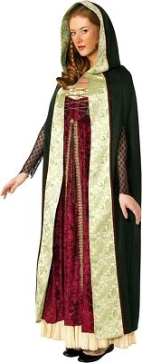 Capa Camelot Medieval Elegante Disfraz Halloween Adulto Accesorio 2 COLORES Foto 1 de 2