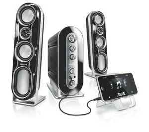 PHILIPS Altoparlanti multimediali 2.0 SPA9200/10 PER PC TV SMART 80 WATT HI-FI - Imagen 1 de 6