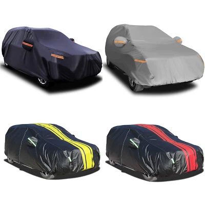  Large PEVA Full Car Cover Waterproof Weather Protect Fit Truck SUV Jeep Ford Foto 1 de 4