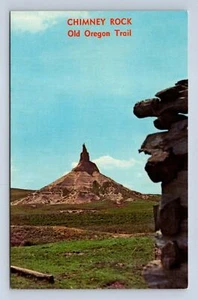 Chimney Rock Old Oregon Trail Postcard 61371-C Unposted - Picture 1 of 2