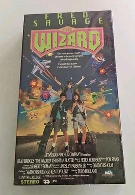 The Wizard VHS SEALED Watermarks MCA Fred Savage Christian Slater Beau Bridges  - Image 1 of 4