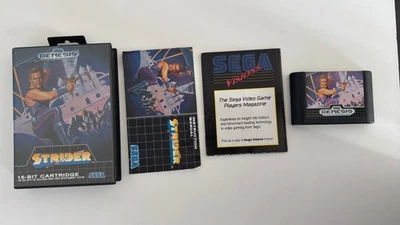 Strider Sega Genesis 1990 CIB Complete in Box - Image 1 of 4