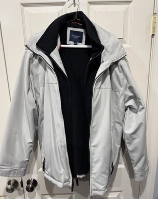Heavy Winter Jacket Large Sonoma life style Silver Mist  - Image 1 of 4