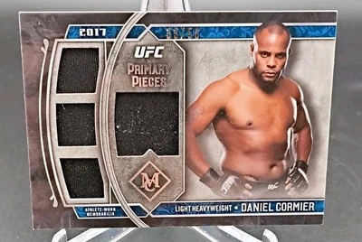 2017 Topps UFC Primary Pieces Daniel Cormier 33/50 Quad Relics SPQR-DC - Image 1 of 2
