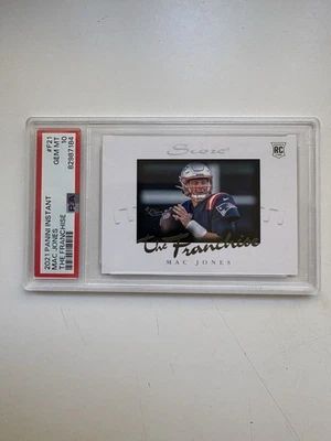 2021 Panini Instant MAC JONES the Franchise RC /1966 #F21 PSA 10 GEM MINT - Image 1 of 2