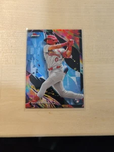 2024 Topps Finest Masyn Winn Uncommon Sky Blue Refractor /250 RC Cardinals #143 - Picture 1 of 3