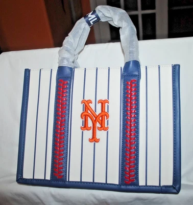 New York Mets Bolso de Mano/Bolso Bandolera/Monedero, NUEVO SIN USAR Ropa de Vaquera, con Licencia Foto 1 de 4