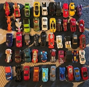 50 Assorted Mattel Hotwheels Lot#3 Mostly Made 2000-2020 Played With - Picture 1 of 24