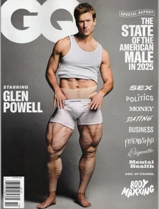 GLEN POWELL - GQ MAGAZIN - OKTOBER 2025 - BRANDNEU - Bild 1 von 1