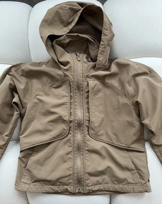 Chaqueta de ajuste clásico Lululemon Always Effortless para mujer, mostaza, talla 6 Foto 1 de 4