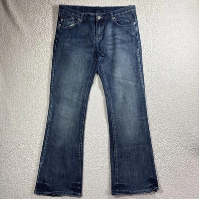 Pantalones de mezclilla acampanados azules vintage Y2K Victoria Beckham Rock & Republic para mujer talla 30 Foto 1 de 4