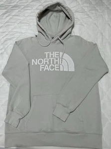 Women’s The North Face Light Grey Hoodie Size Medium - Picture 1 of 7
