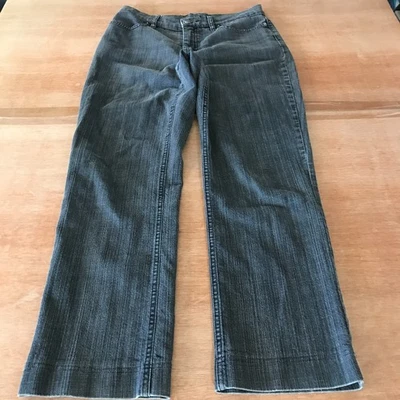 Escada Sports Straight Leg Jeans Women 30 Black Mid Rise Stretch Preppy - Image 1 of 4