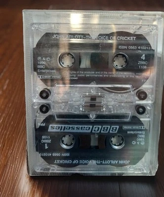 John Arlott: The Voice Of Cricket BBC Radio Collection  Audio Cassette untested  - Изображение 1 из 4
