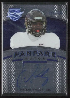 2013 Press Pass Fanfare /199 Jayron Hosley #FF-SF Rookie - Image 1 of 2