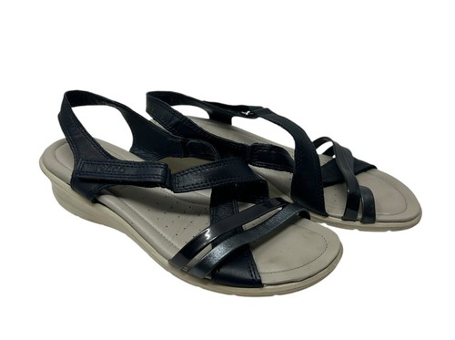 Sandali ECCO donna Felicia blu cielo notte slingbacks cinturino 38 EU 7 7 5 US