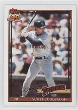 1991 Topps Traded Grey Backs Scott Coolbaugh #24T