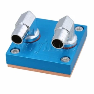 50mm x 50mm Pure Copper Base Water Cooling Block Waterblock For CPU Cooler - Zdjęcie 1 z 6