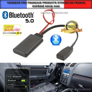 ADAPTATEUR BLUETOOTH TECH CABLE AUXILIAIRE AUX MP3 POUR BMW E39 E46 E53 BUSINESS - Imagen 1 de 10