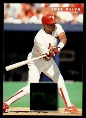 1996 Donruss #417 Jose Oliva St. Louis Cardinals - Image 1 of 2