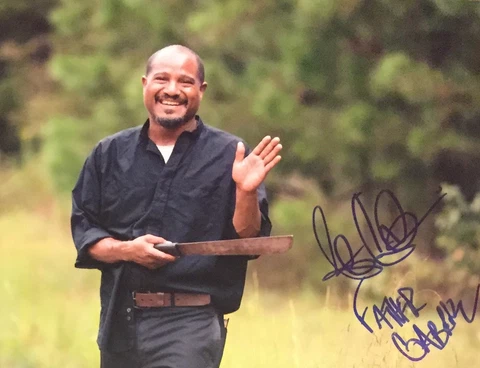 SETH GILLIAM SIGNED 8X10 PHOTO THE WALKING DEAD FATHER GABRIEL TWD AUTO W PROOF Cover