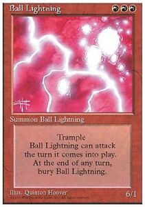Ball Lightning ~ Vierte Ausgabe [ausgezeichnet] [Magic MTG]