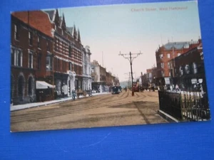 Early Postcard of Church Street, West Hartlepool (Unposted Valentine's) - Picture 1 of 4
