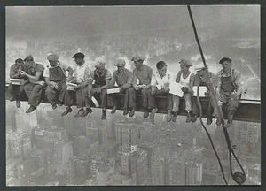 Charles C. Ebbets : New York, 1932 - cartolina formato cm 10,5 x 15 - 1996 - Picture 1 of 1