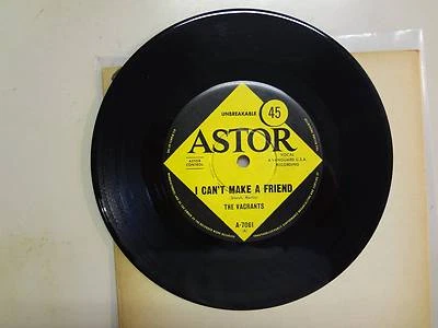 VAGRANTS: (Pre-Mountain)I Can’t Make A Friend-Australia 7" Astor Vanguard A-7061 - Imagem 1 de 2