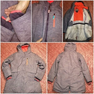 C9 Champion - Girls Winter Warm Jacket Lavender/Pink XL/ 14-16 FREE NWT Earmuffs - Picture 1 of 11