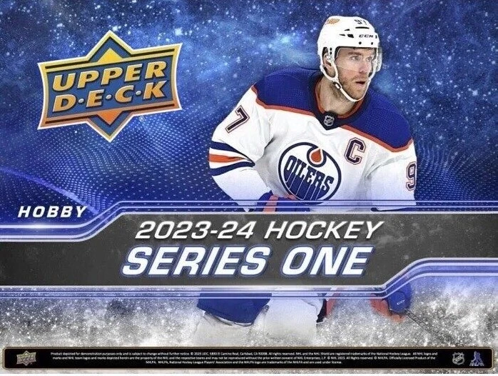 2023-24 Upper Deck Series 1 Hockey Base Trading Cards Select From List/You Pick - Image 1 of 1