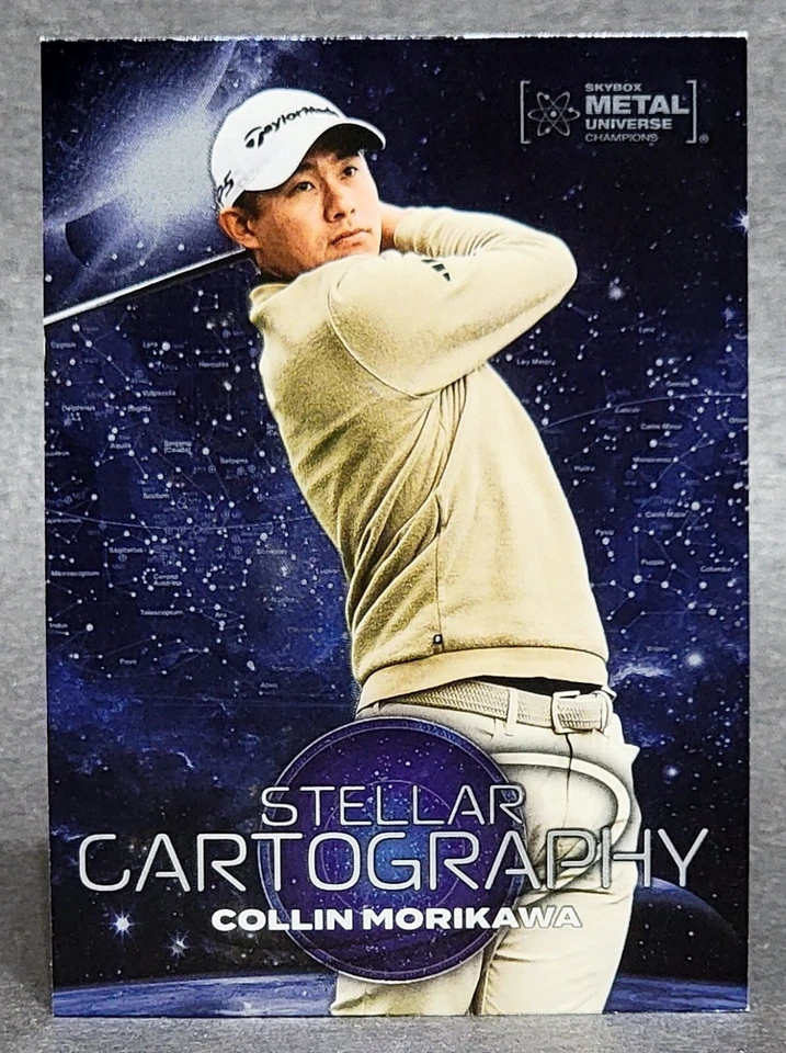 2024 SkyBox Metal Universe Champions Stellar Cartography #109 Collin Morikawa - Image 1 of 1
