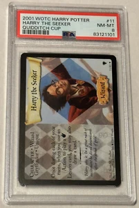 Harry Potter Juego de Cartas Coleccionables 2001 Copa de Quidditch "Harry The Seeker" #11 WOTC PSA Calificado 8.0 - Imagen 1 de 5