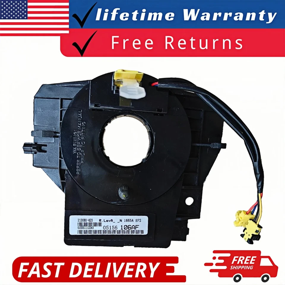 Clock Spring with Angle Sensor for 2013-2022 Dodge Ram 1500/2500/3500 68110740AA - Image 1 of 4