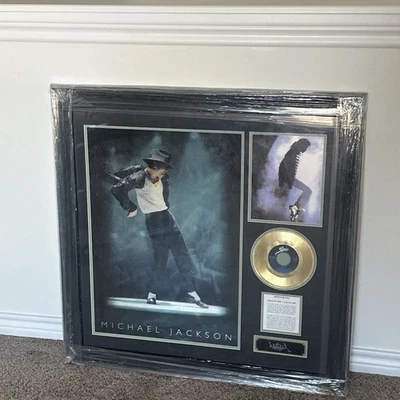 迈克尔·杰克逊相框图片激光签名 — 第 1/4 张图片