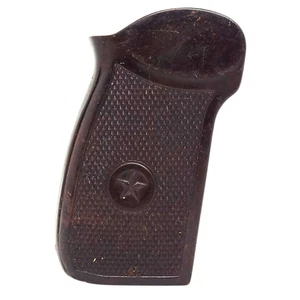 Original authentische sowjetische russische braune Faser Makarow Pistolengriffe mit Schraube - Bild 1 von 9