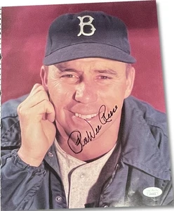 Pee Wee Reese Carl Erskine Dual Signed 9x12 Book Page Dodgers JSA AP45023 - Picture 1 of 3