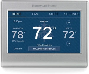 Honeywell Home Wi-Fi 7-Day Programmable Smart Thermostat Color-Changing Screen - Picture 1 of 11