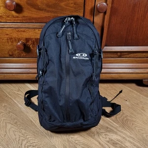 Salomon Black Backpack In Great Condition - Picture 1 of 14
