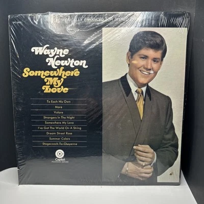 SEALED - Wayne Newton - SOMEWHERE MY LOVE - Original 1968 Capitol - Image 1 of 2