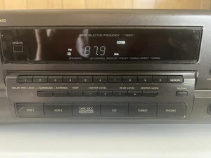 Vintage Technics SA-GX470 AV Control AM/FM Stereo Receiver - Picture 1 of 8