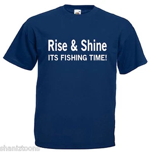 Fishing Children's Kids Childs Novelty T Shirt - Picture 1 of 9