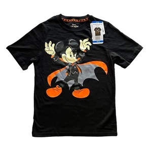Disney Mickey Mouse Halloween Festival Park World Family Shirt Kids Size 10/12 - Picture 1 of 5